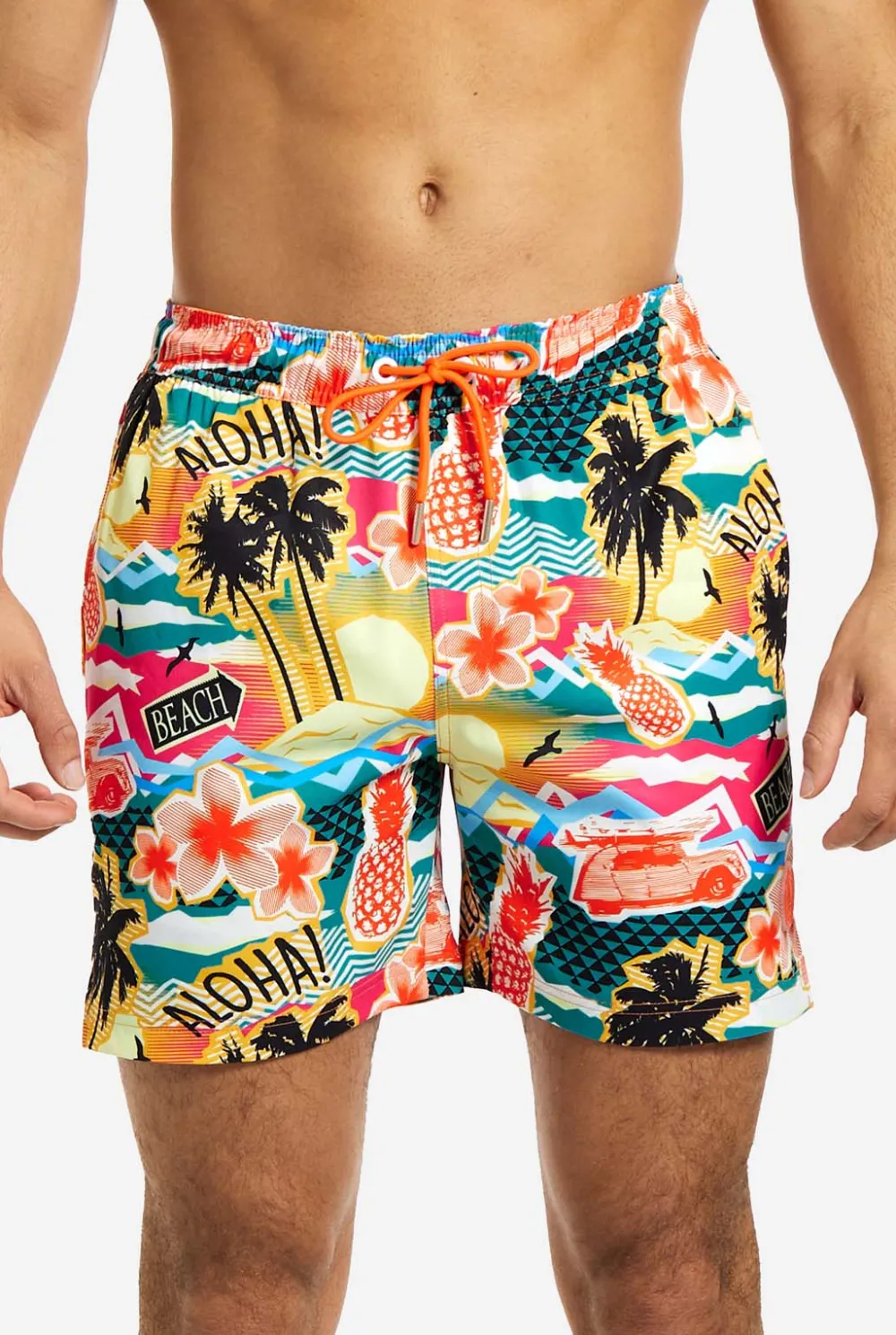 Heren OppoSuits Zwembroeken|Aloha Hero