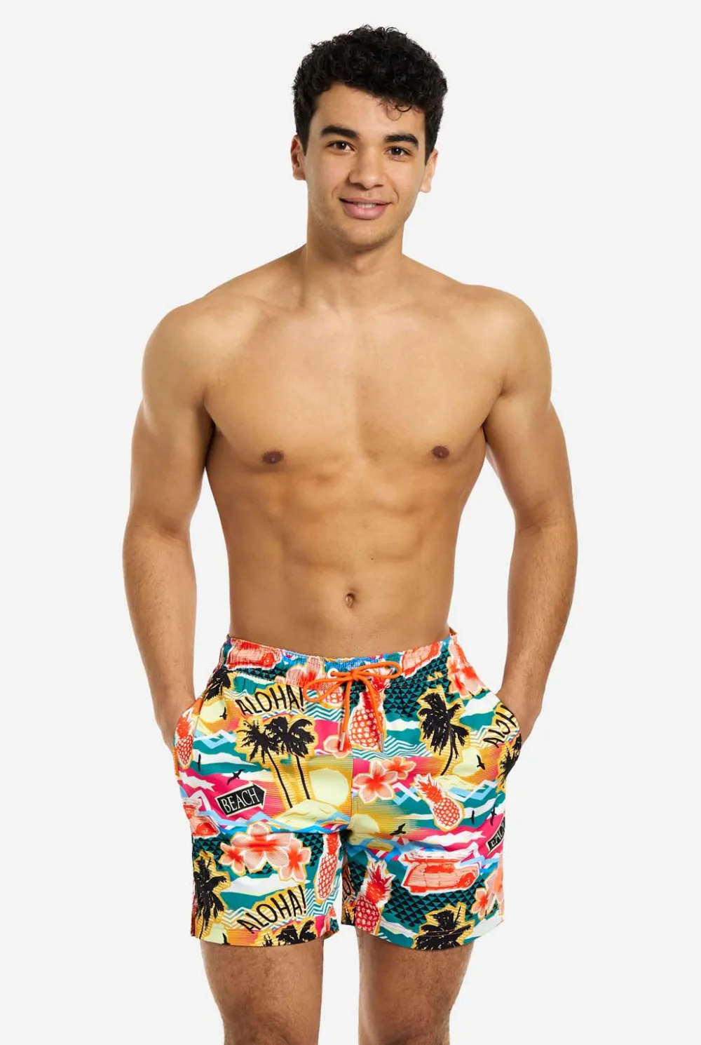 Heren OppoSuits Zwembroeken|Aloha Hero