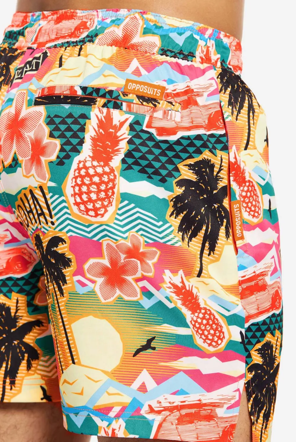 Heren OppoSuits Zwembroeken|Aloha Hero