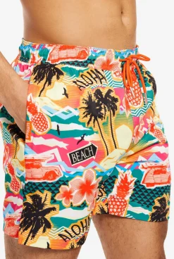 Heren OppoSuits Zwembroeken|Aloha Hero