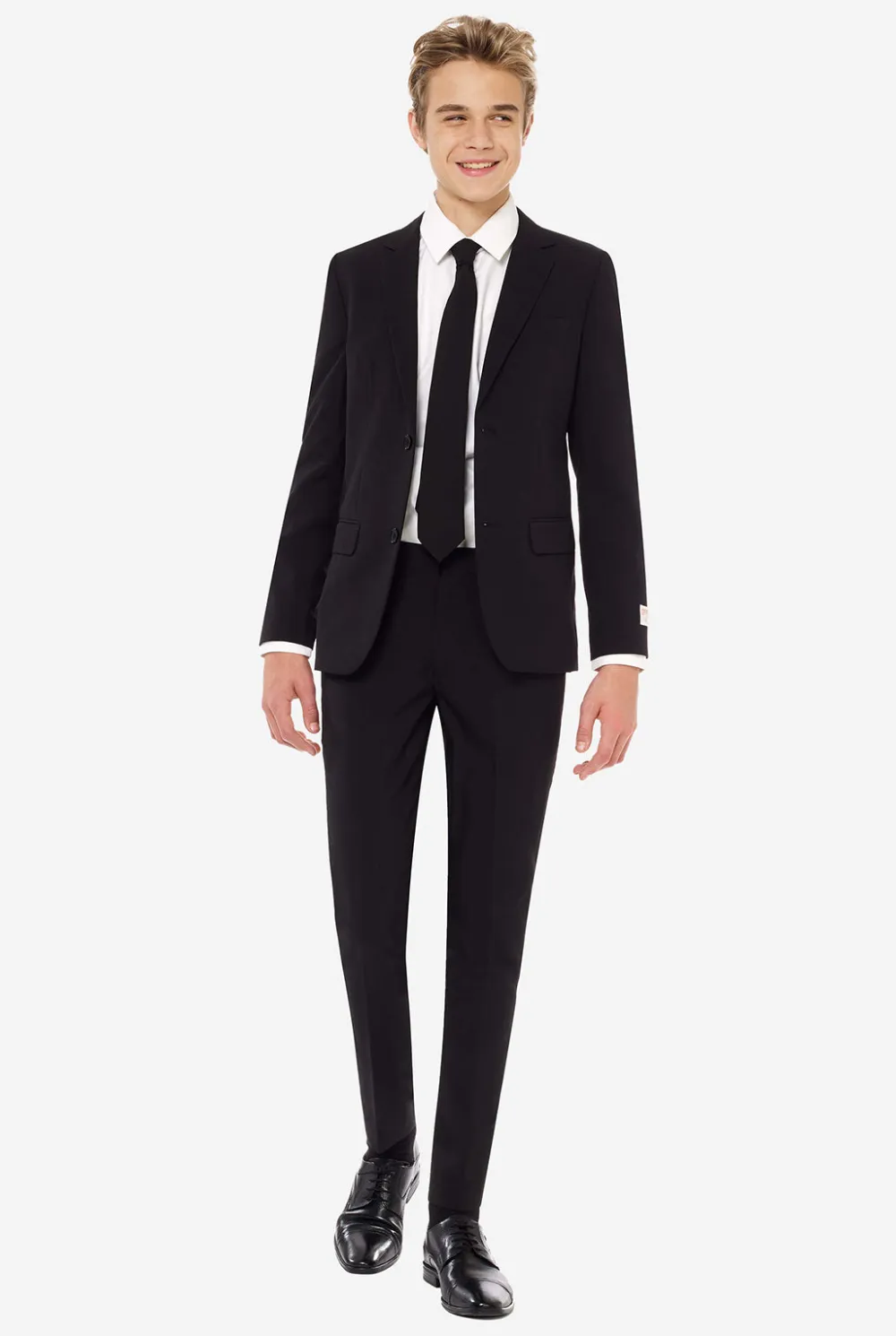 OppoSuits Effen Gekleurde Pakken|Black Knight