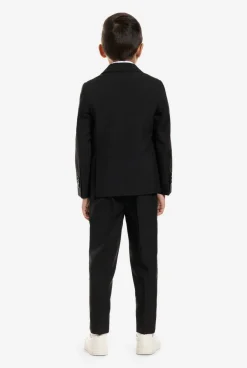 OppoSuits Effen Gekleurde Pakken|Black Knight