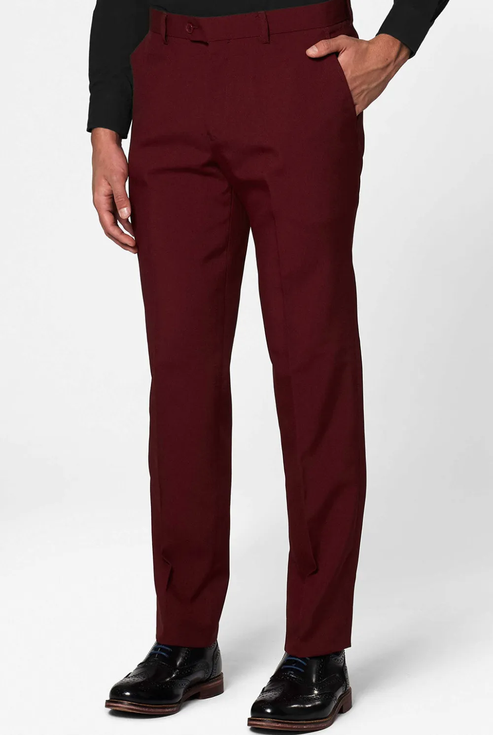 Heren OppoSuits Vrijgezellenfeest Pakken|Trouwpakken|Blazing Burgundy