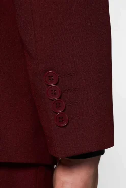Heren OppoSuits Vrijgezellenfeest Pakken|Trouwpakken|Blazing Burgundy