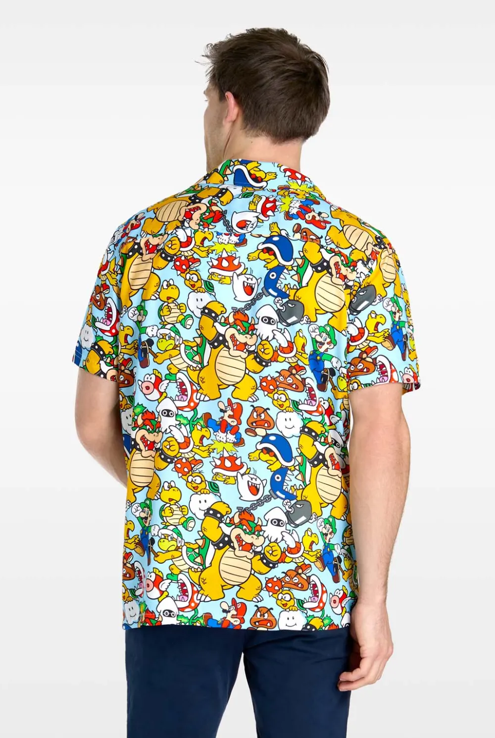 Heren OppoSuits Zomer Overhemden|Hawaii Shirts|Bowsers Kingdom
