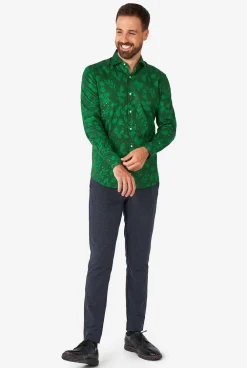 Heren OppoSuits Casual Overhemden|Bright Berry