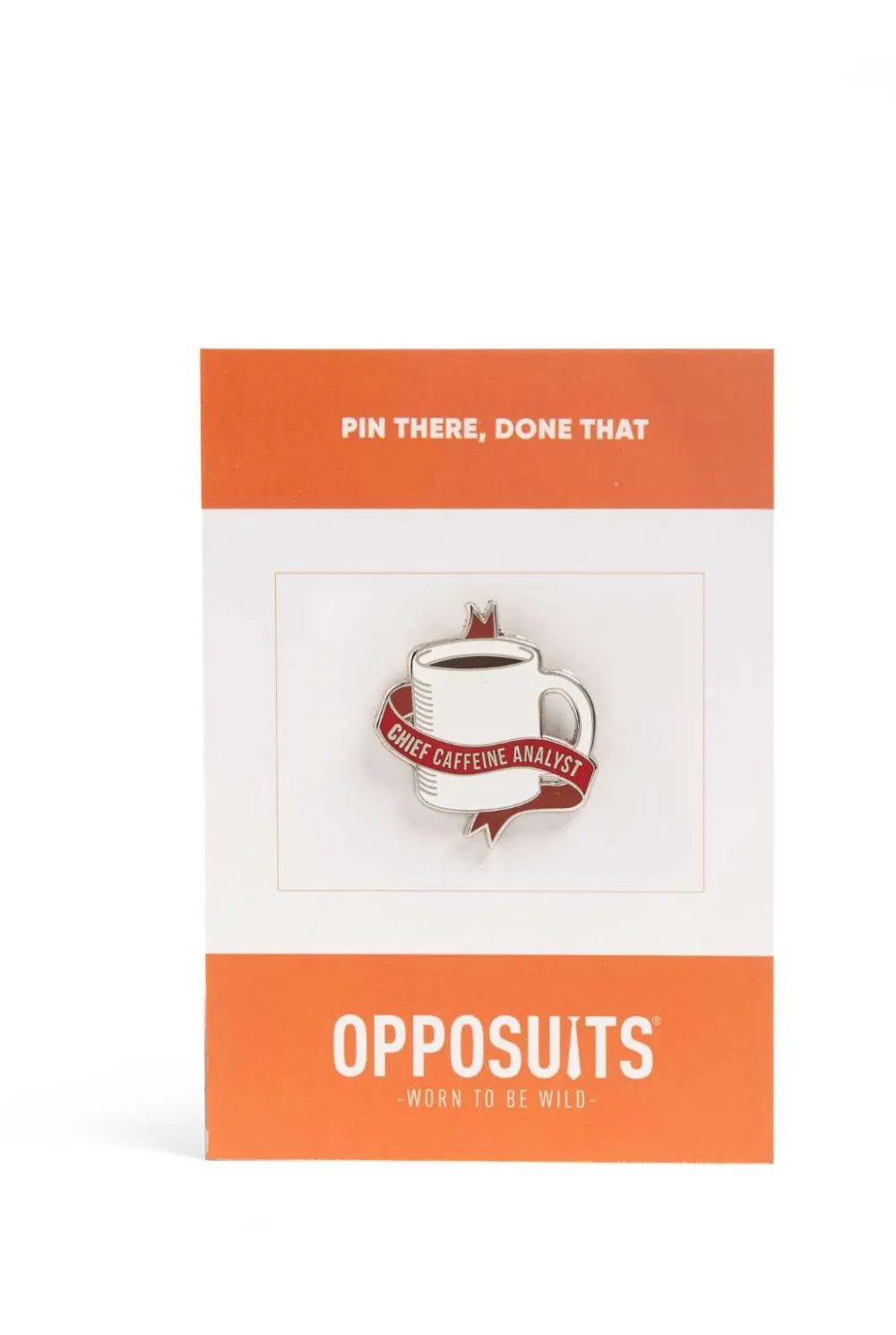 OppoSuits Pins|Chief Caffeine Analist - (Office)