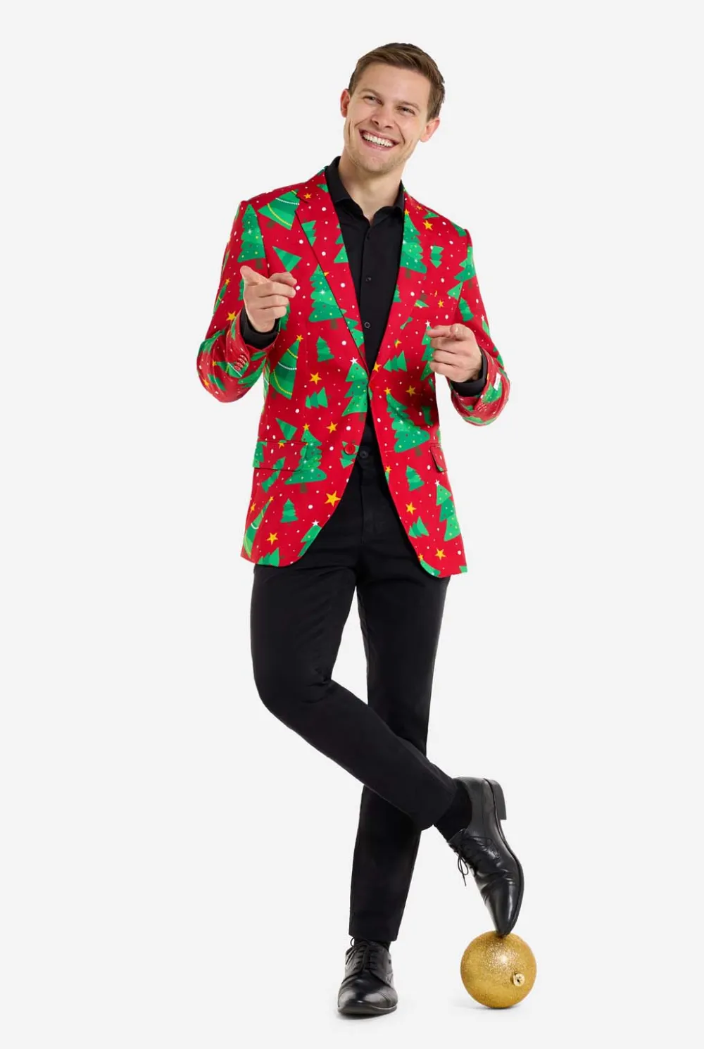 Heren OppoSuits Kerst Blazers|Christmas Trees & Stars