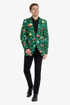 Heren OppoSuits Kerst Blazers|Christmas Tree with Lights