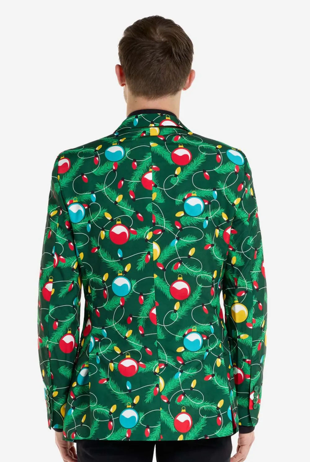 Heren OppoSuits Kerst Blazers|Christmas Tree with Lights