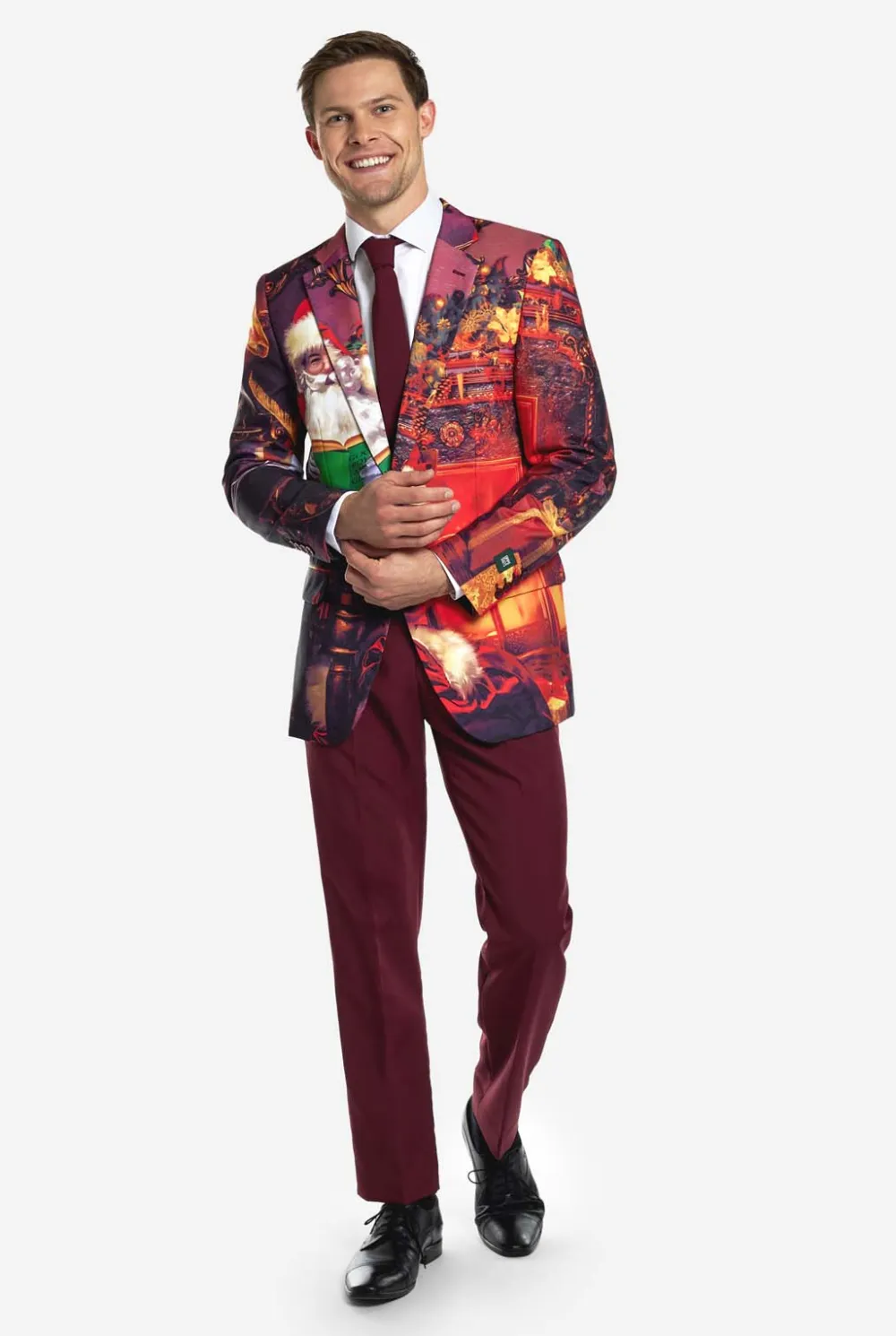 Heren OppoSuits Kerstpakken|Classic Clause