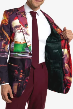 Heren OppoSuits Kerstpakken|Classic Clause