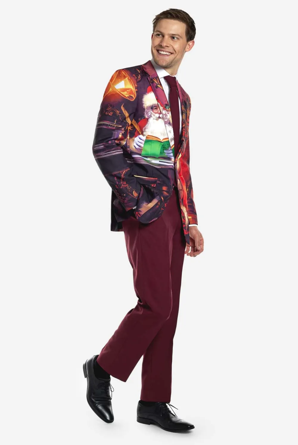 Heren OppoSuits Kerstpakken|Classic Clause