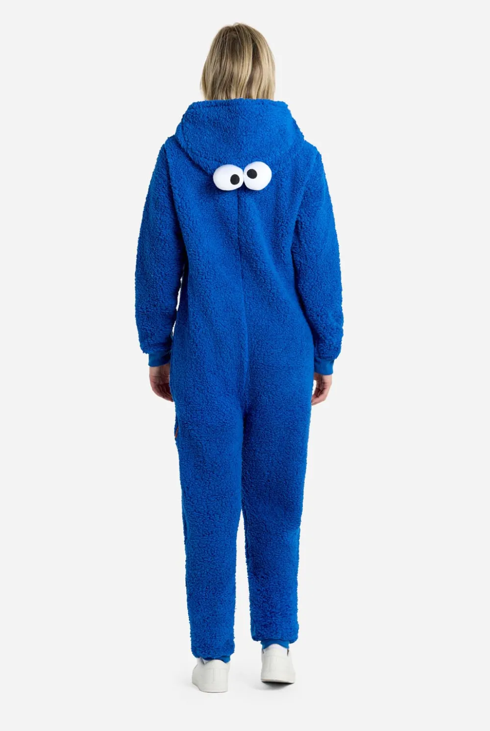 DAMES OppoSuits Karakter Onesies|Effen Gekleurde Onesies|Cookie Monster