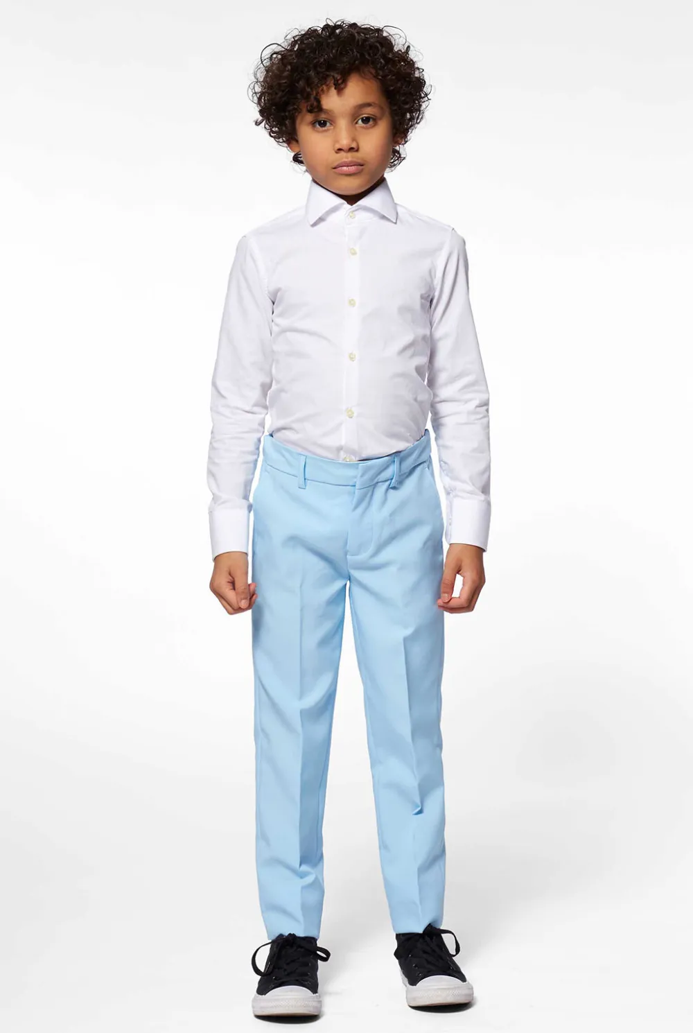 OppoSuits Effen Gekleurde Pakken|Cool Blue