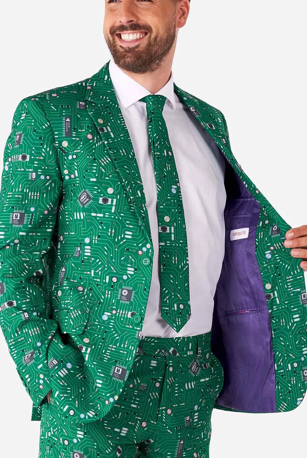 Heren OppoSuits Vrijgezellenfeest Pakken|Trouwpakken|Cool Circuit