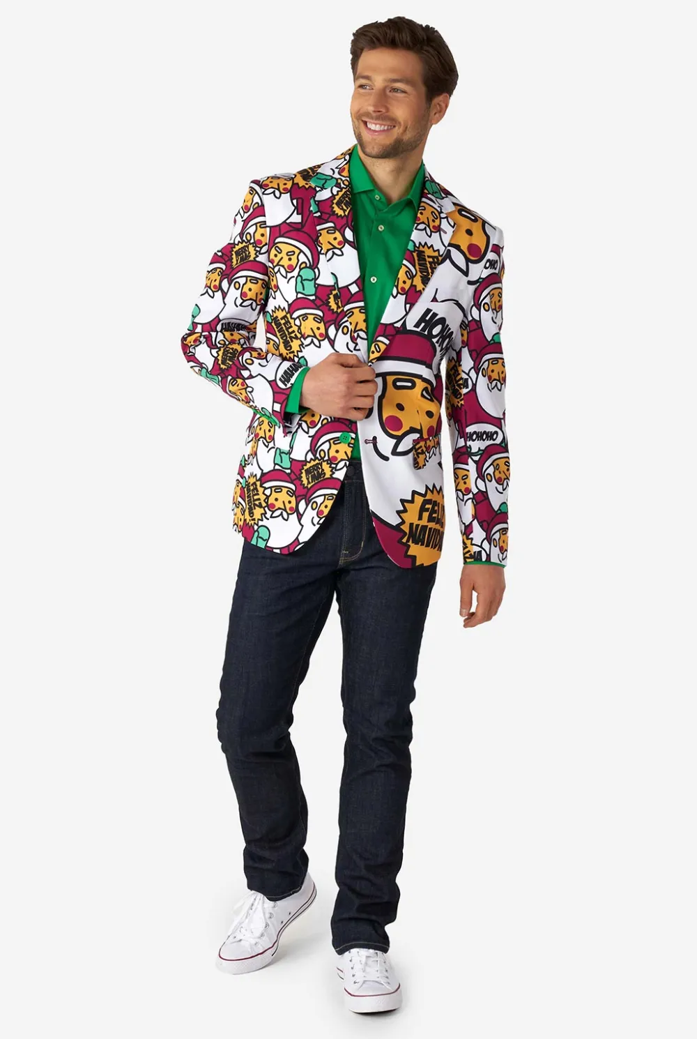 Heren OppoSuits Kerst Blazers|Cool Claus