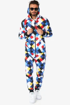 DAMES OppoSuits Printed Onesies|Effen Gekleurde Onesies|CrissCrosser