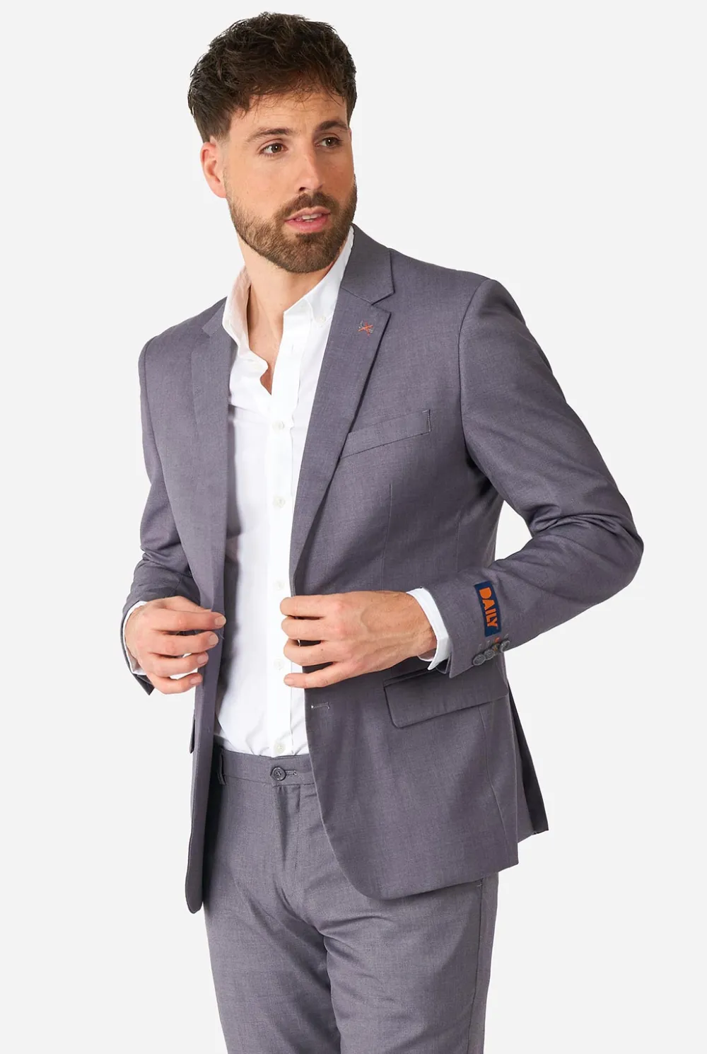 Heren OppoSuits Vrijgezellenfeest Pakken|Daily- Casual Pakken|Daily Dark Grey