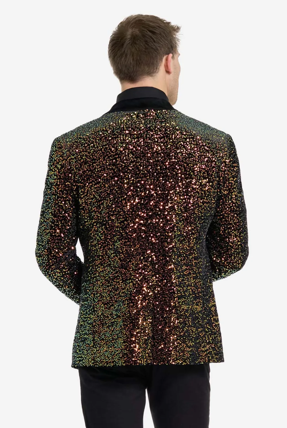 Heren OppoSuits Deluxe Blazers|Pailletten Blazers|Dinner Jacket - Amber Sequins