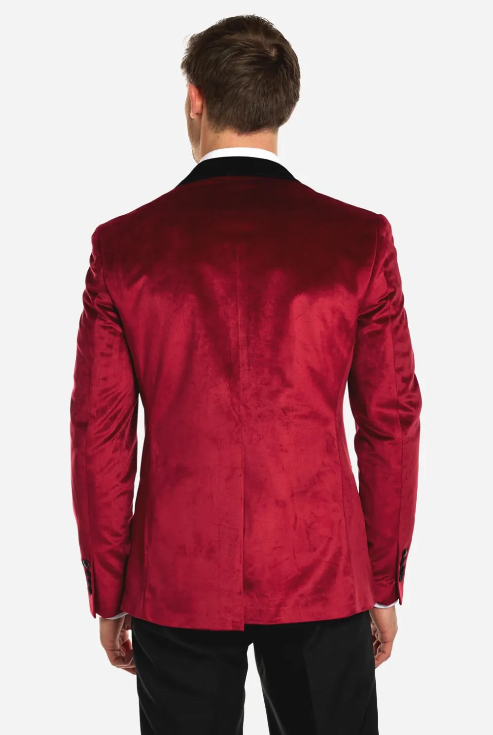 Heren OppoSuits Deluxe Blazers|Kerst Blazers|Dinner Jacket - Burgundy