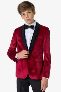OppoSuits Blazers|Dinner Jacket - Burgundy