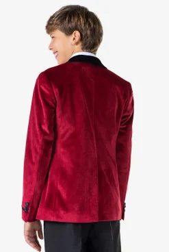 OppoSuits Blazers|Dinner Jacket - Burgundy
