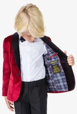 OppoSuits Blazers|Dinner Jacket - Burgundy