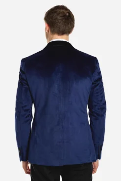Heren OppoSuits Deluxe Blazers|Kerst Blazers|Dinner Jacket - Deep Blue