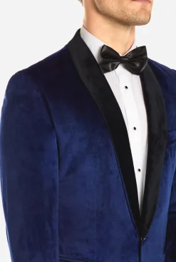 Heren OppoSuits Deluxe Blazers|Kerst Blazers|Dinner Jacket - Deep Blue