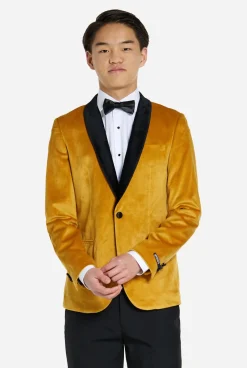 OppoSuits Blazers|Dinner Jacket - Gold