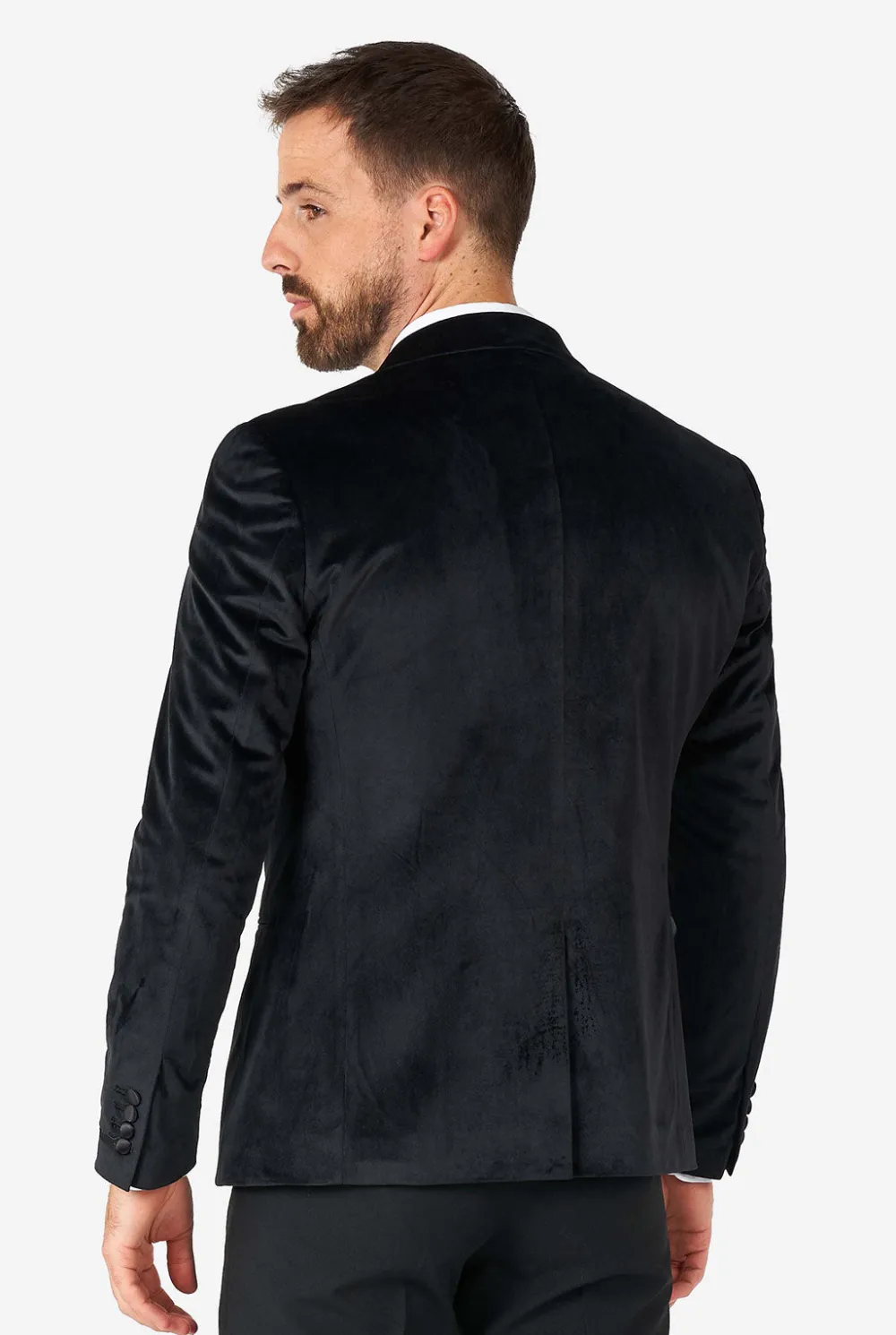 Heren OppoSuits Deluxe Blazers|Kerst Blazers|Dinner Jacket - Jet Set Black