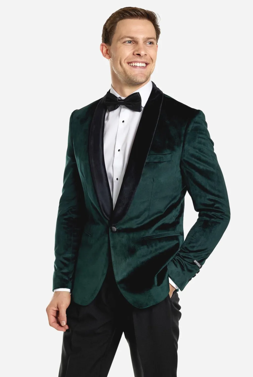 Heren OppoSuits Deluxe Blazers|Kerst Blazers|Dinner Jacket - Rich Green