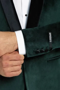 Heren OppoSuits Deluxe Blazers|Kerst Blazers|Dinner Jacket - Rich Green