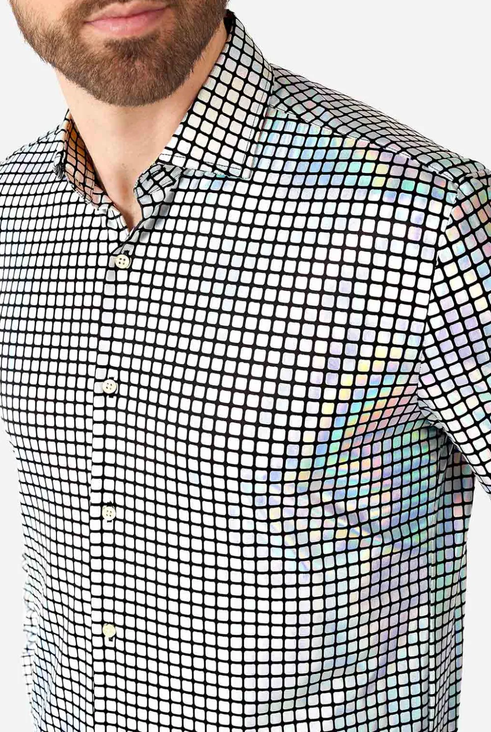 Heren OppoSuits Halloween Overhemden|Casual Overhemden|Discoballer