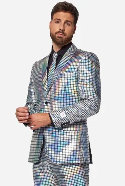 Heren OppoSuits Halloweenpakken|Vrijgezellenfeest Pakken|Discoballer