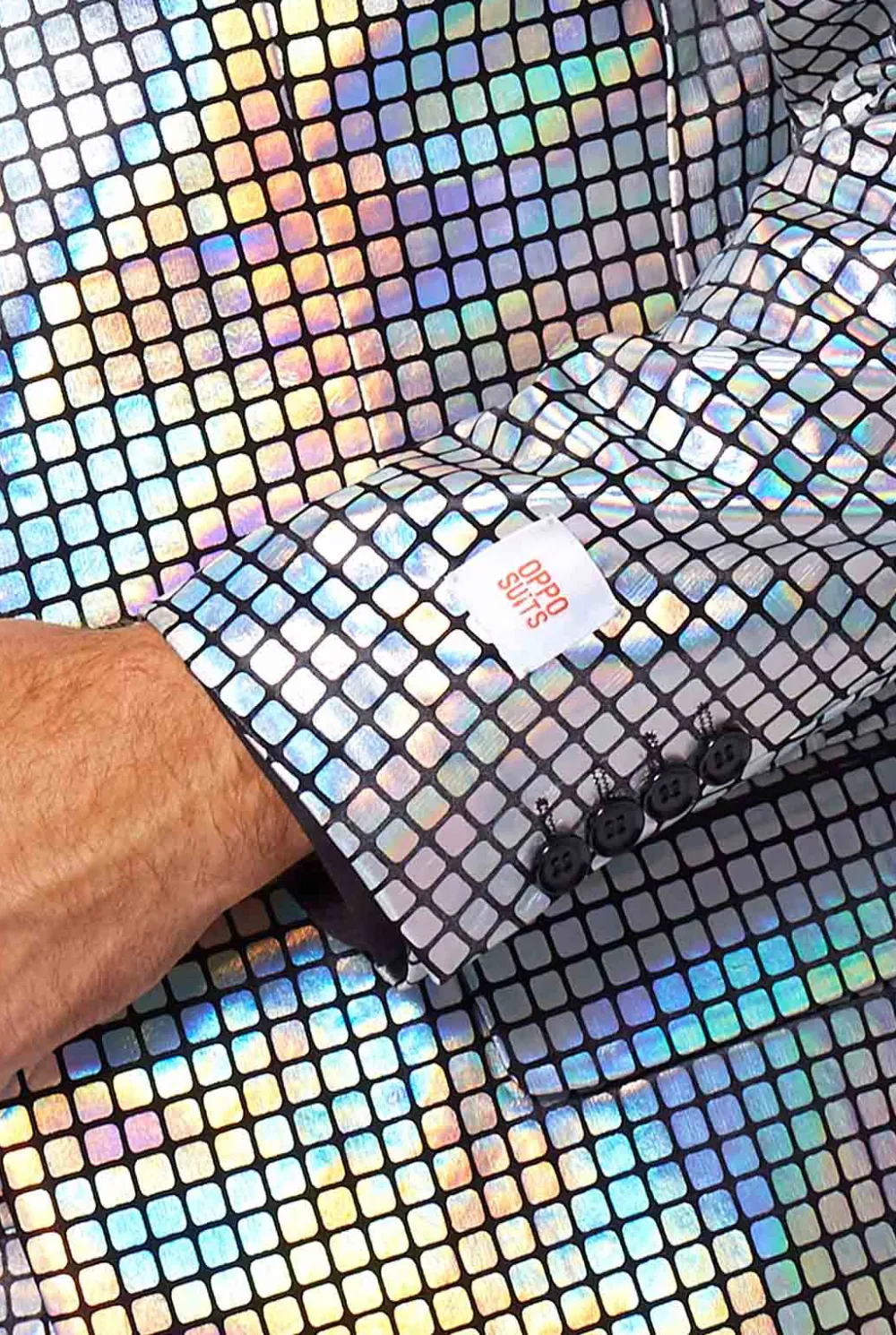 Heren OppoSuits Halloweenpakken|Vrijgezellenfeest Pakken|Discoballer