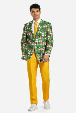 Heren OppoSuits Kerstpakken|Elf™