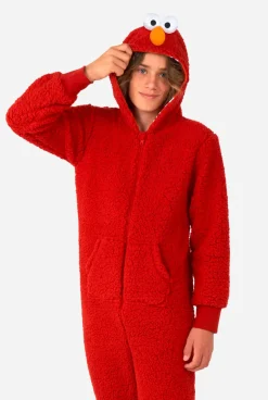 DAMES OppoSuits Sesamstraat Onesies|Sesamstraat Onesies|Elmo Onesie
