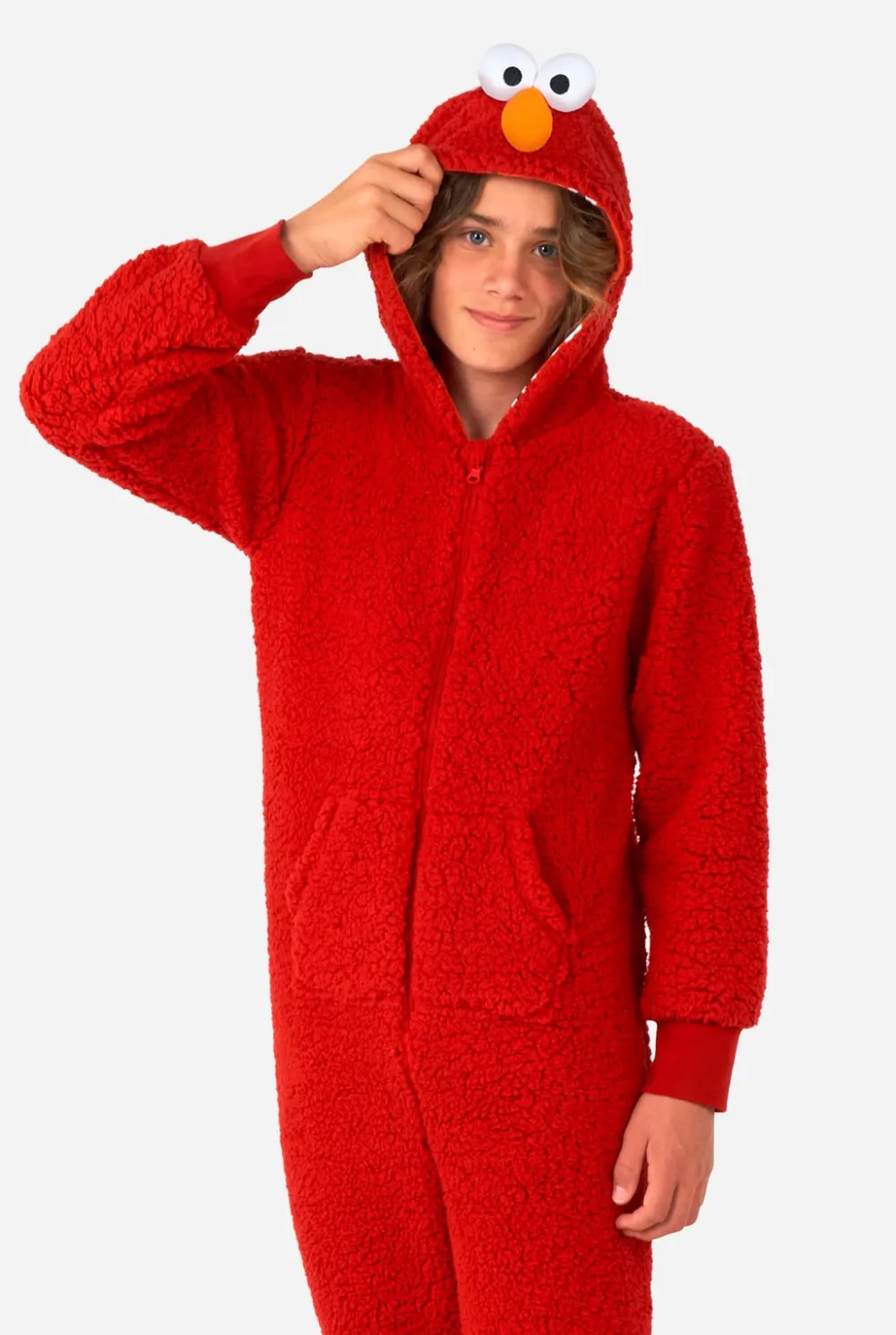 DAMES OppoSuits Sesamstraat Onesies|Sesamstraat Onesies|Elmo Onesie