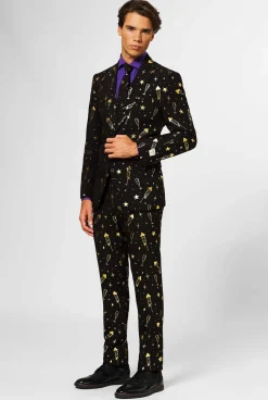 Heren OppoSuits Glimmende Pakken|Kerstpakken|Fancy Fireworks