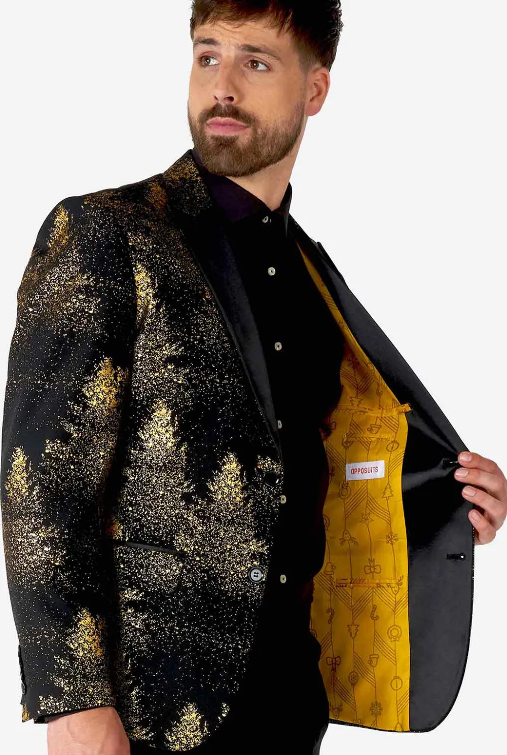 Heren OppoSuits Kerst Blazers|Festive Forest