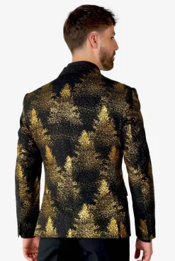 Heren OppoSuits Kerst Blazers|Festive Forest