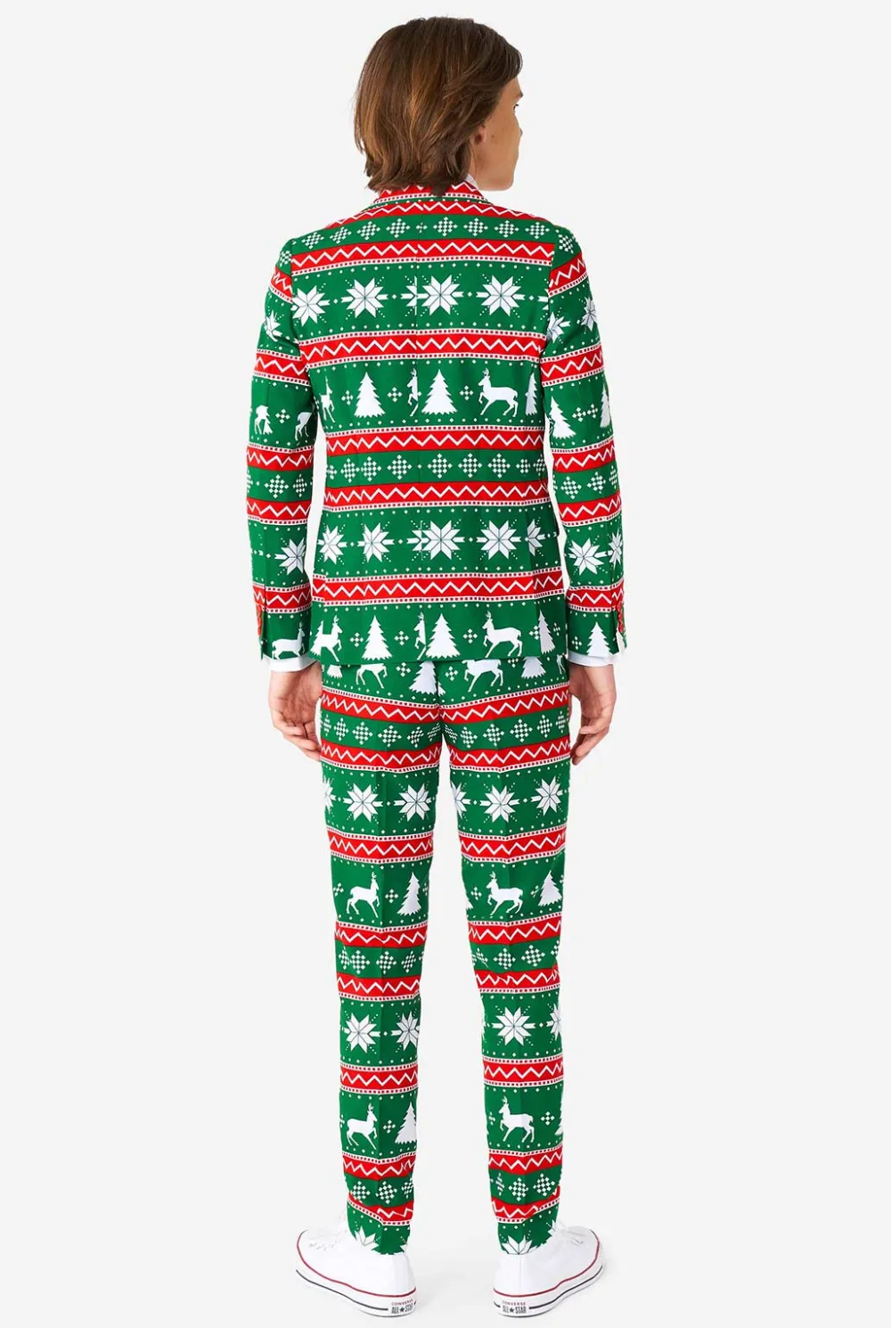 OppoSuits Kerst Pakken|Festive Green