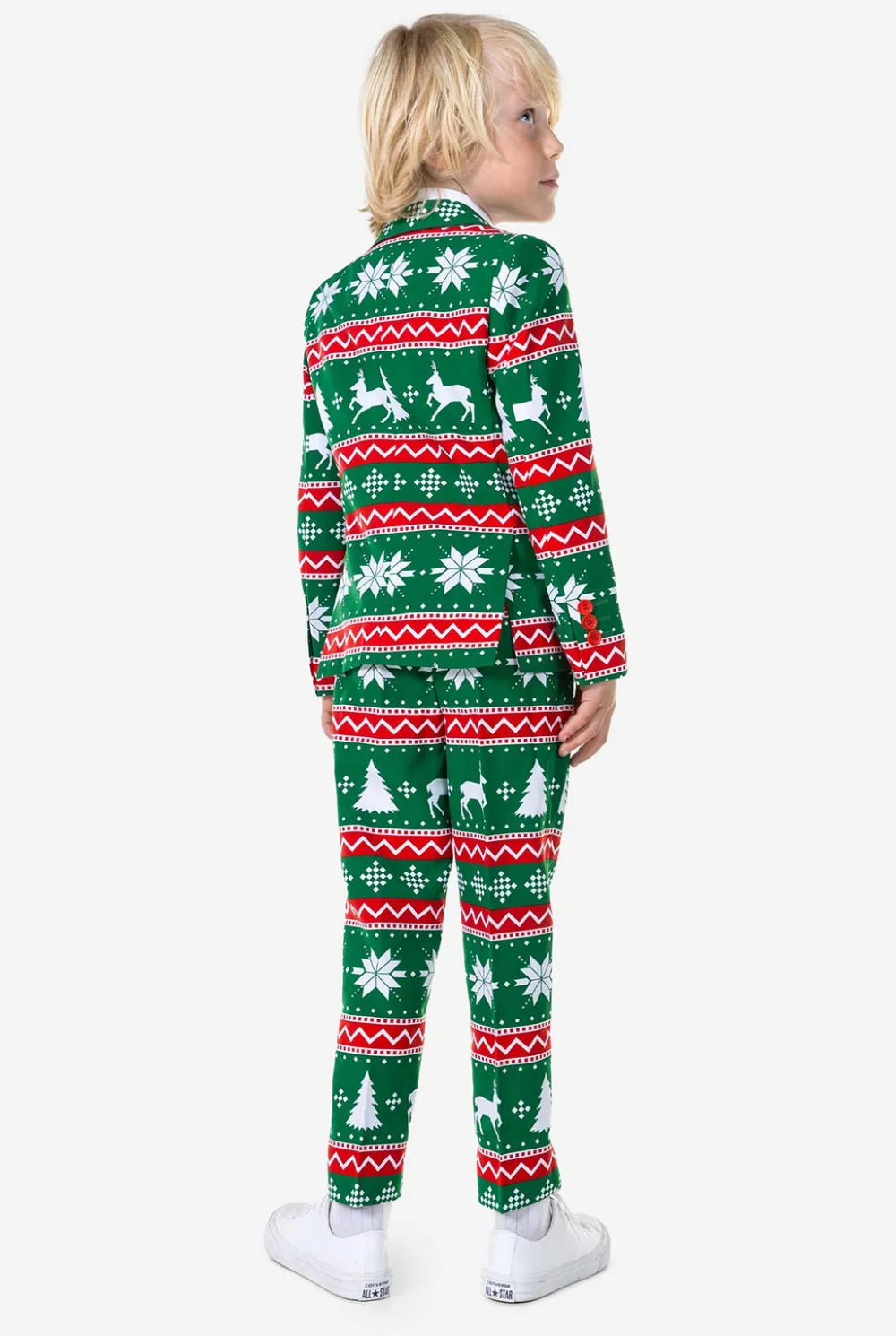 OppoSuits Kerst Pakken|Festive Green