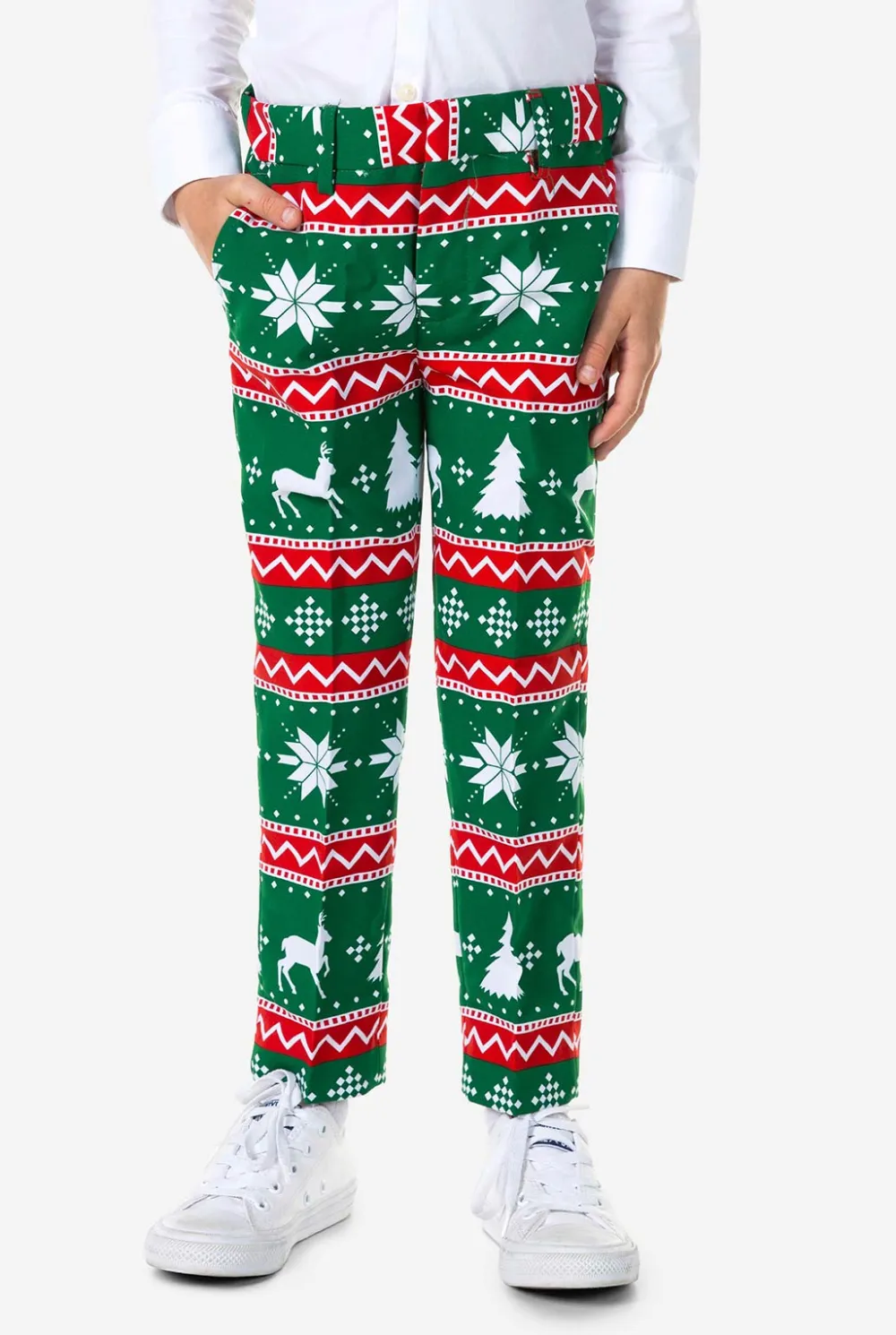 OppoSuits Kerst Pakken|Festive Green