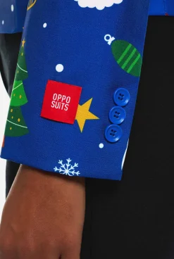 DAMES OppoSuits Kerstblazers|Festivity Blue