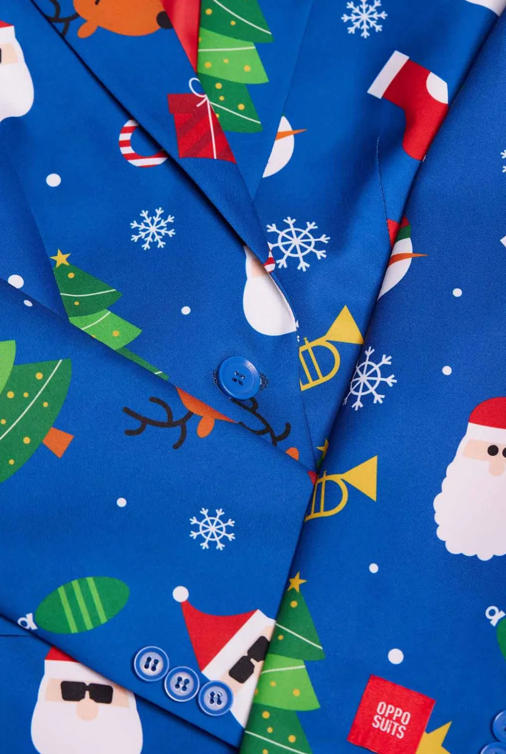 DAMES OppoSuits Kerstblazers|Festivity Blue