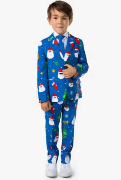 OppoSuits Kerst Pakken|Festivity Blue