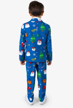 OppoSuits Kerst Pakken|Festivity Blue